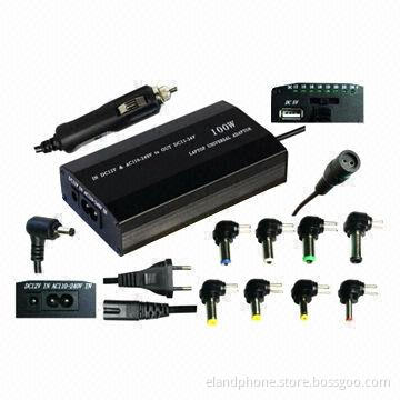 100W Universal Laptop Charger for Cars and Home Use